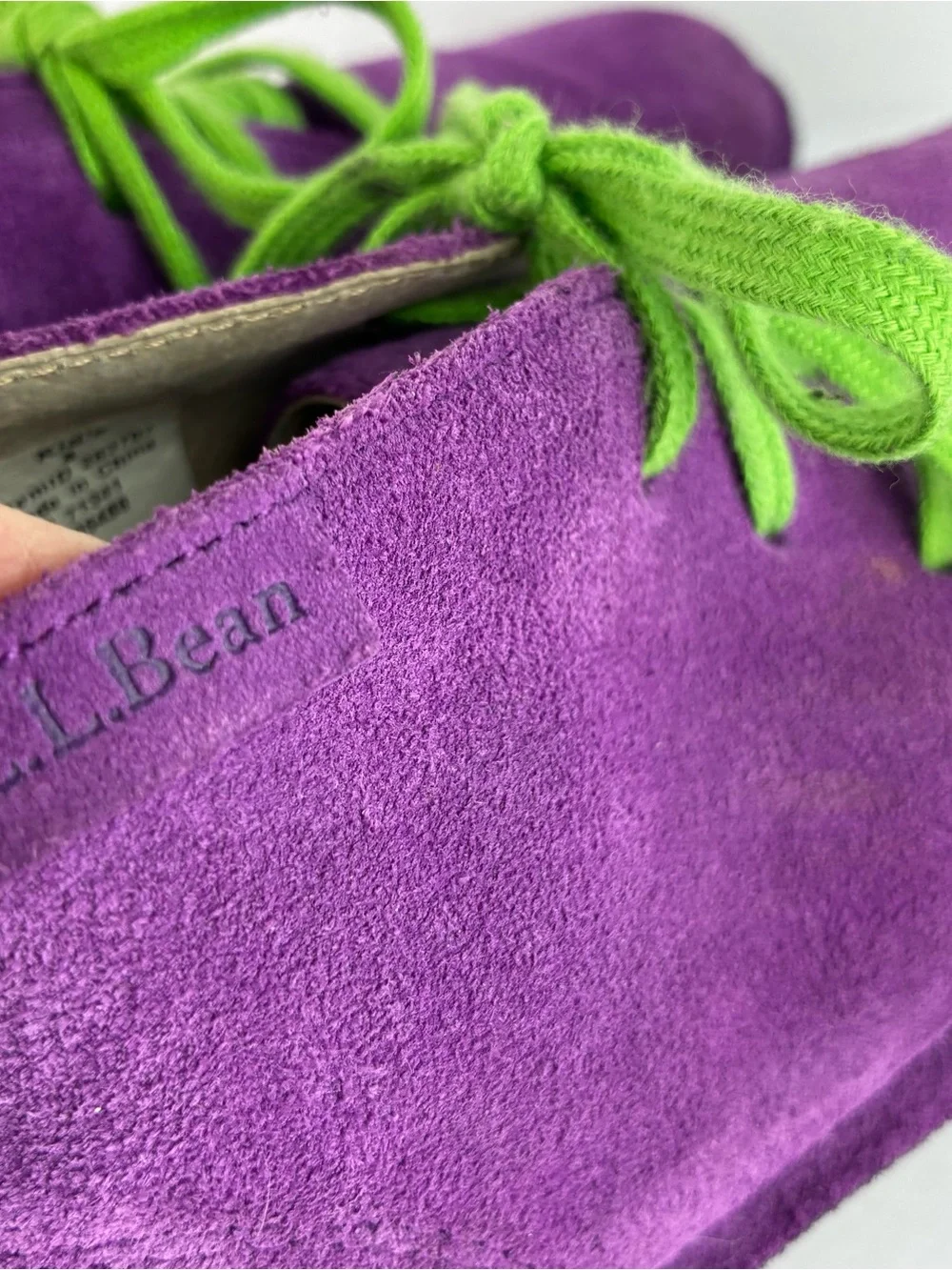 L.L. Bean bean purple